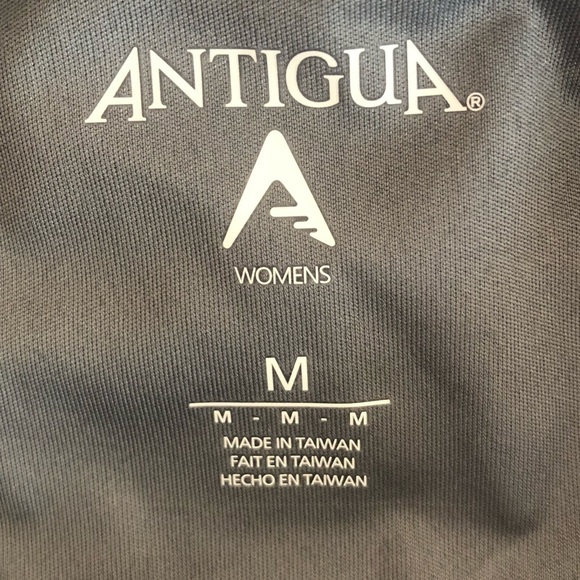 NWT Antigua Ladies Desert Dry Xtra-Lite Zip Jacket - Picture 4 of 8